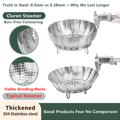 Steamer Basket (Small 5.5'' to 9.5'')