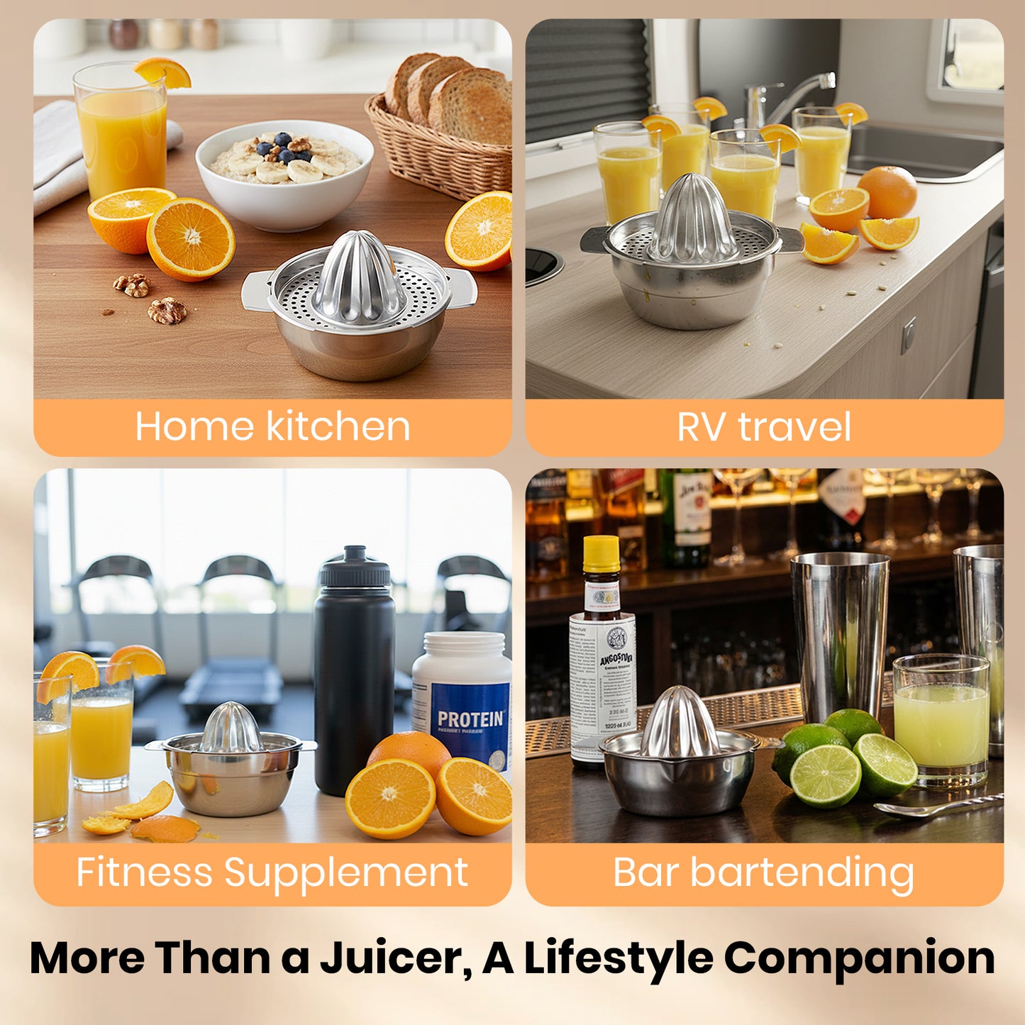316L Stainless Steel Manual Juicer
