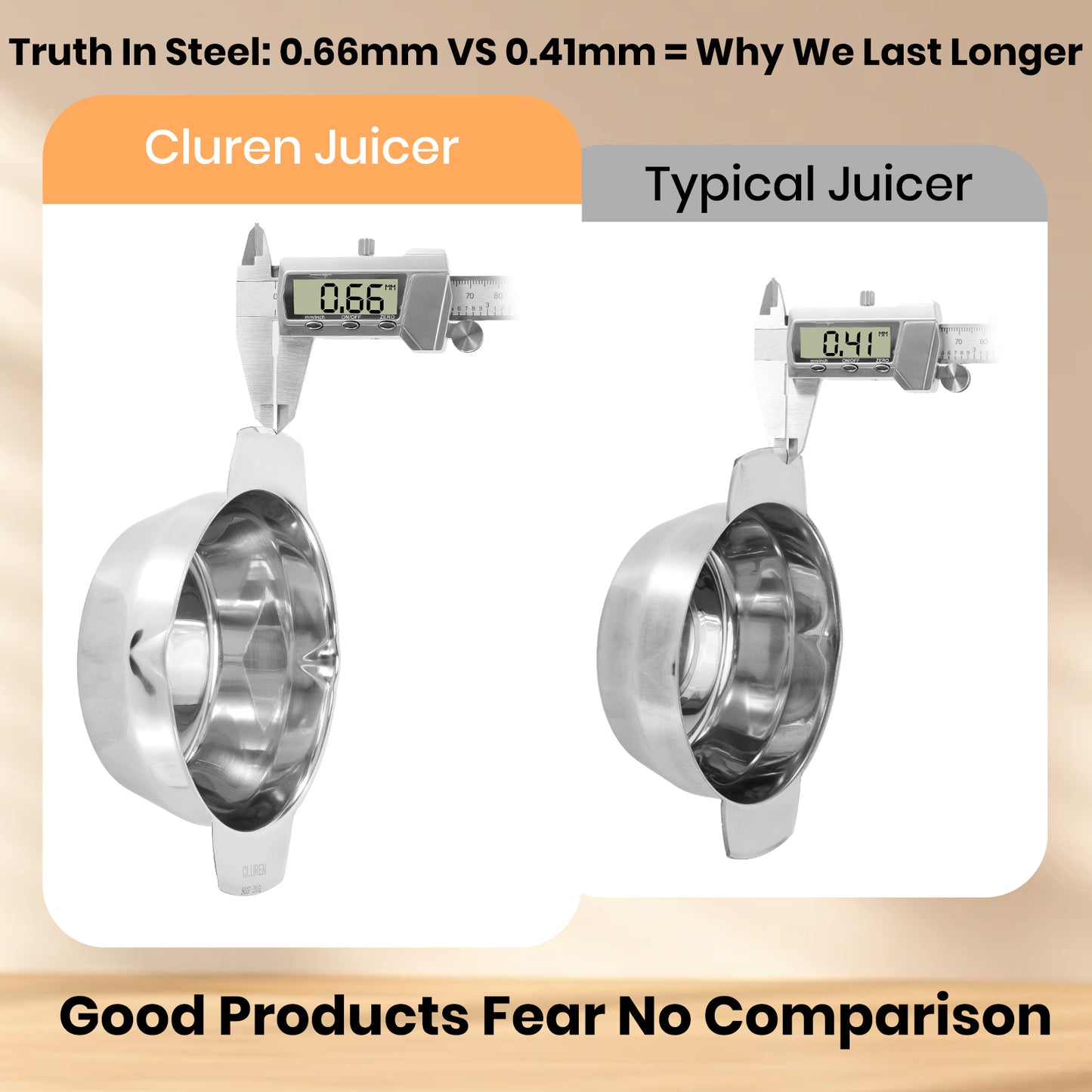 316L Stainless Steel Manual Juicer