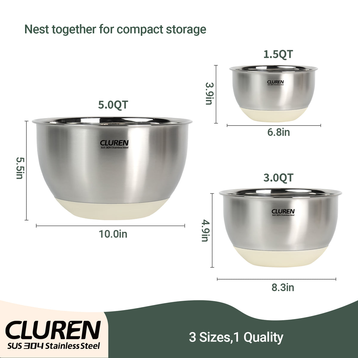 304 Mixing Bowls