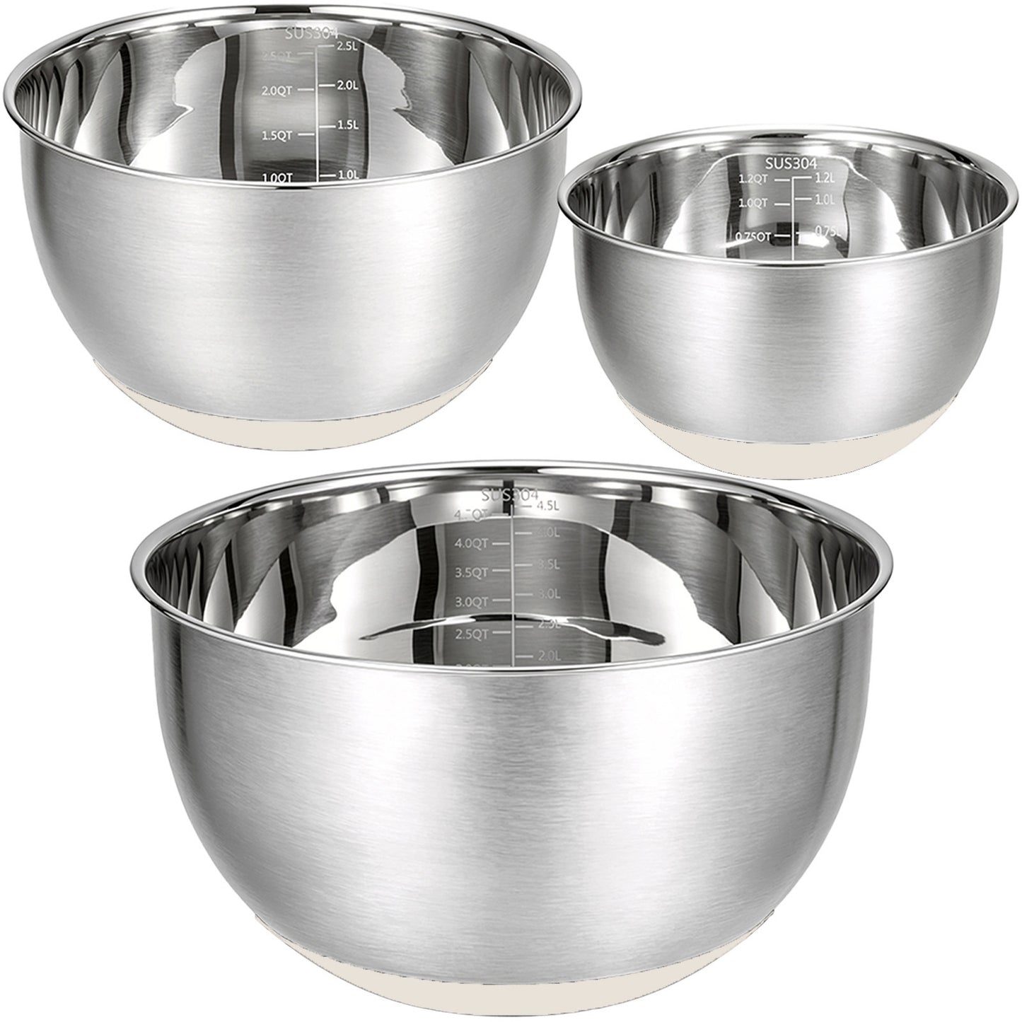 Mixing Bowl Set of 3 (White)