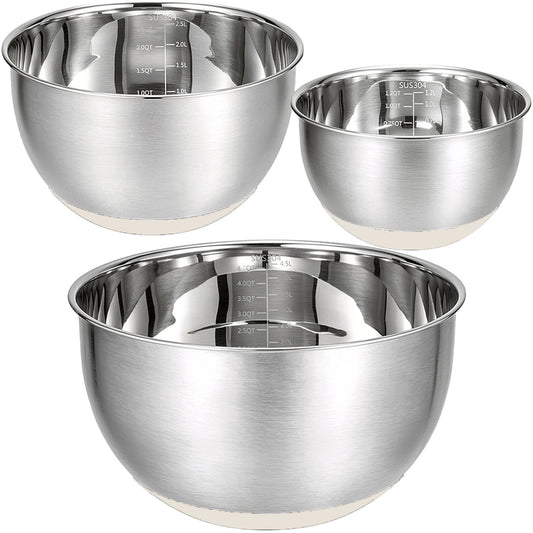 Mixing Bowl Set of 3 (White)